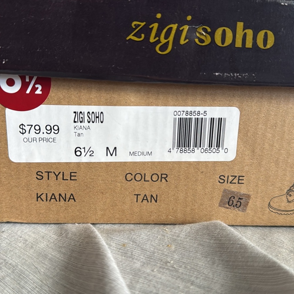 Stylish Tan Ankle Boots for Women - Picture 5 of 5
